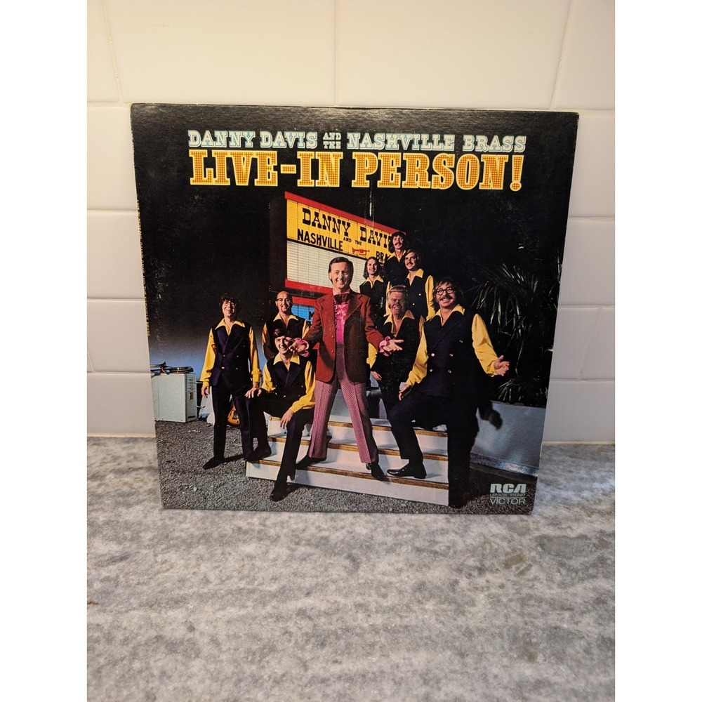 DANNYβ DAVIS AND THE NASHVILLE BRASS LIVE-IN PERSON! VINYL